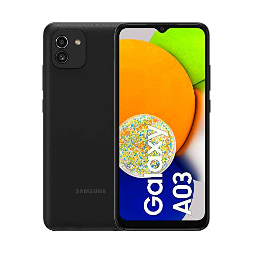SAMSUNG Galaxy A03 - Smartphone 64GB, 4GB RAM, Dual Sim, Black