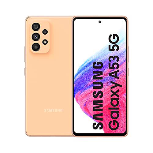 Samsung Galaxy A53 5G (256 GB) Naranja - Teléfono Móvil con Pantalla de 6,5''