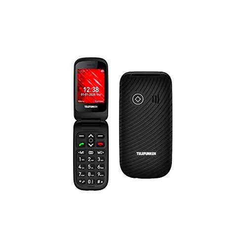 Telefunken - Teléfono móvil S440, Negro