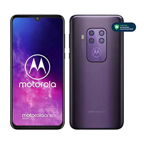 Motorola One Zoom con Alexa Hands-Free (Pantalla 6,4” FHD+