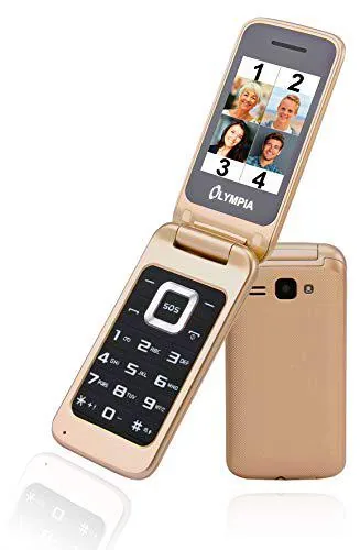 Olympia Luna 6,1 cm (2.4") 50 g Oro - Teléfono móvil (Concha