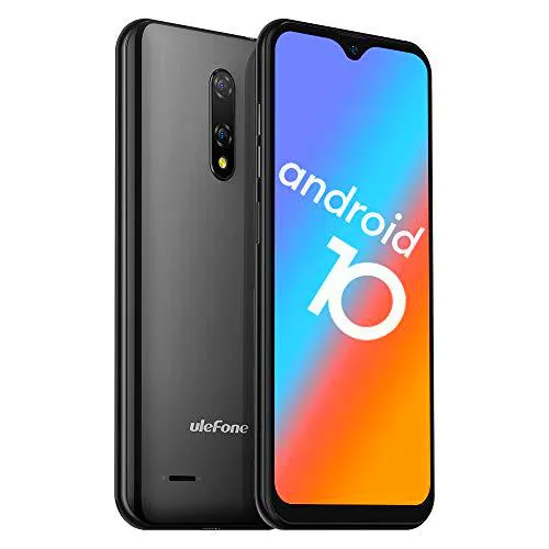 Ulefone Smartphone Note 8P Black 4G/5.5" FWVGA/QC 1.3GHZ/16GB ROM/2GB RAM/5MP/3500MHA