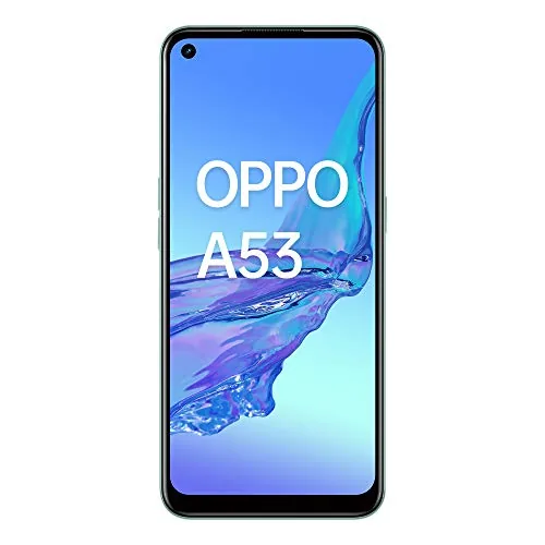 OPPO A53 - Smartphone 64GB, 4GB RAM, Dual SIM, Carga rápida 18W