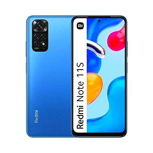 Xiaomi Redmi Note 11S - Smartphone 6+128GB, Pantalla AMOLED 6.43" 90Hz FHD+