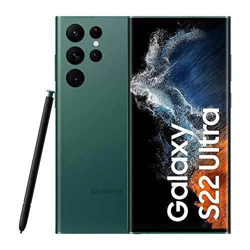 Samsung Galaxy S22 Ultra SM-S908B 17,3 cm (6.8") SIM doble Android 12 5G USB Tipo C 8 GB 128 GB 5000 mAh Verde
