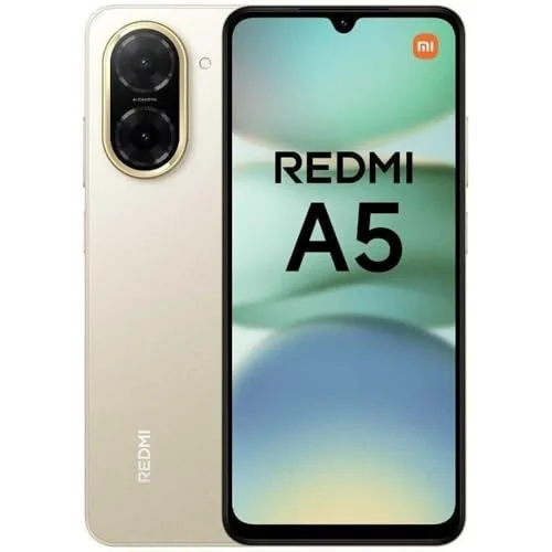 XIAOMI Redmi A5 - Smartphone de 3+64GB, Pantalla inmersiva de 6,88" 120 Hz