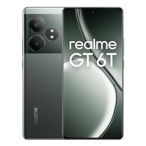 realme GT 6T 5G Teléfono Móvil 8+256 GB, Snapdragon 7