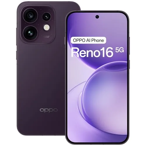OPPO Reno16 5G Teléfono 8+256GB 6000mAh 120Hz 50MP