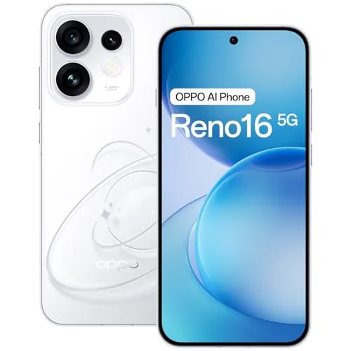 OPPO Reno16 5G Teléfono 8+256GB 6000mAh 120Hz 50MP