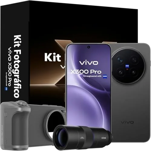 vivo X300 Pro 5G 16GB+512GB Cámara 200MP ZEISS Kit Foto