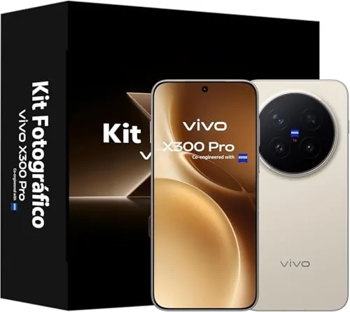 vivo X300 Pro 5G 16GB+512GB Cámara 200MP ZEISS Kit Foto