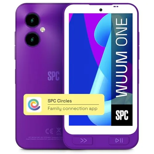SPC WUUM One - Smartphone para niños, Android, GPS