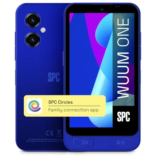 SPC WUUM One - Smartphone para niños, Android, GPS