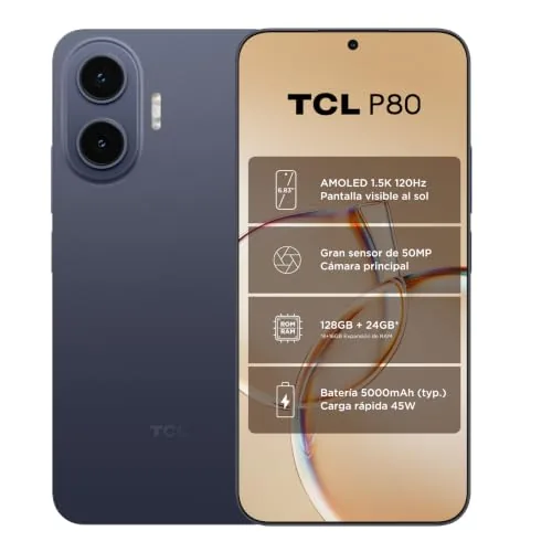 TCL P80 (8+128GB) Midnight Blue