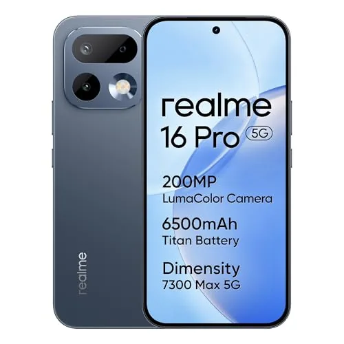 Realme 16 Pro 8+512GB 6.78"5G Grey ITA