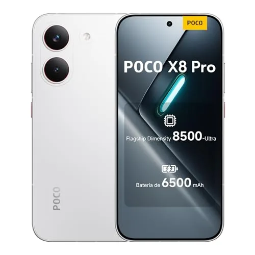 XIAOMI POCO X8 Pro Smartphone de 8+256GB Blanco Ba