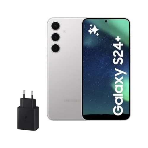 Samsung Galaxy S24+ y Cargador 45W, Móvil con IA, Smartphone Android