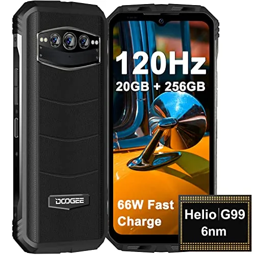 DOOGEE S100 Móvil Resistente Agua y Golpes, 20GB+256GB de DOOGEE en Inalámbrico