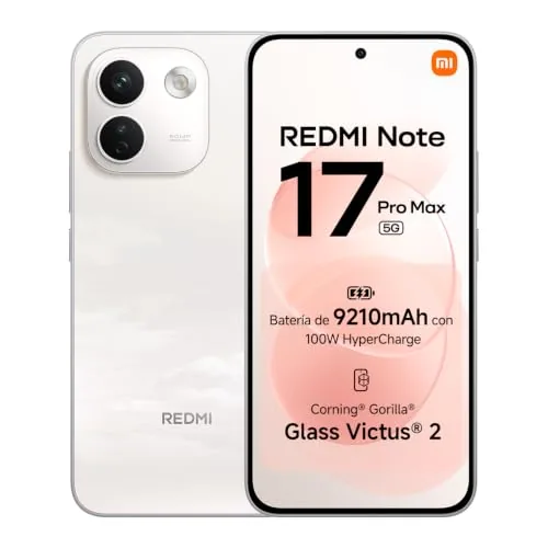 REDMI Note 17 Pro MAX 5G, Smartphone 8+256GB, Blanco