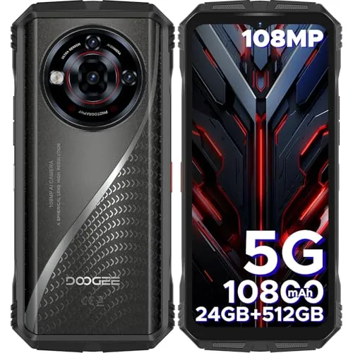 DOOGEE S118 Pro 5G Movil Irrompible MTK7050 24GB+512GB