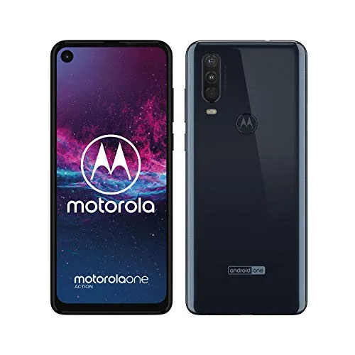 Motorola One Action Grey, pantalla 6.3 Cinema Vision (21:9)