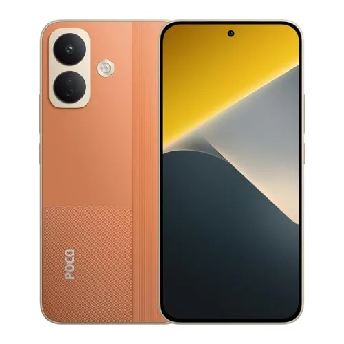 POCO X8, Smartphone 12G+256GB, Naranja, batería de 8340mAh