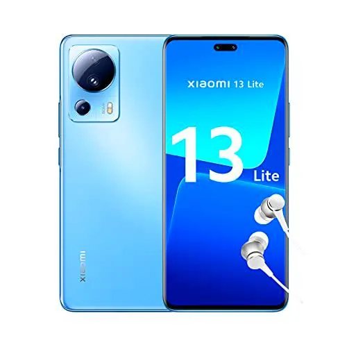Xiaomi 13 Lite - Smartphone de 8+128GB, Pantalla de 6,55" AMOLED 120Hz 