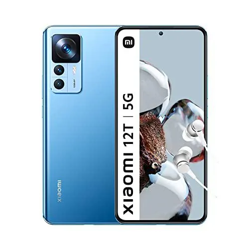 Xiaomi 12T 5G - Smartphone de 8+128GB, Pantalla de 6.67” AMOLED de 120Hz de Xiaomi