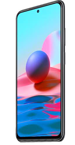 Xiaomi Redmi Note 10 Smartphone RAM 4GB ROM 128GB 6.43" AMOLED DotDisplay 5000mAh (typ) Batería 33W Carga rapida 48MP Wide-Angle Cámara Gris [Versión Española]