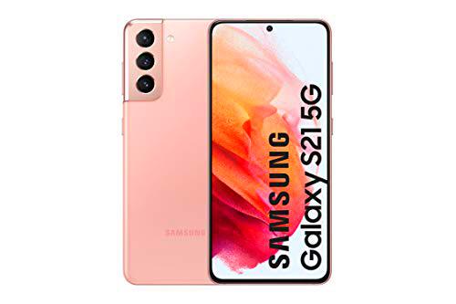 Samsung Smartphone Galaxy S21 5G de 128 GB con Sistema Operativo Android Color Rosa