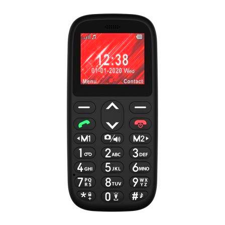 Telefunken - Teléfono móvil S410, Negro