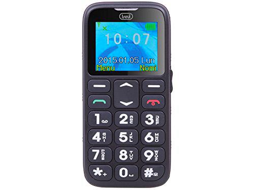 Trevi Sicuro 10 1.77" Negro - Teléfono móvil (Barra
