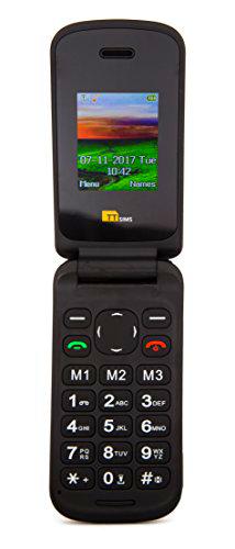 TTfone Flip TT140 - Teléfono móvil de 1.77&quot; (Bluetooth