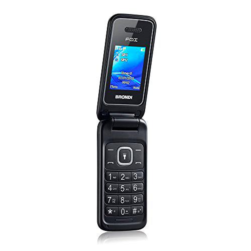 Brondi Fox 1.77" 74g Negro Característica del teléfono