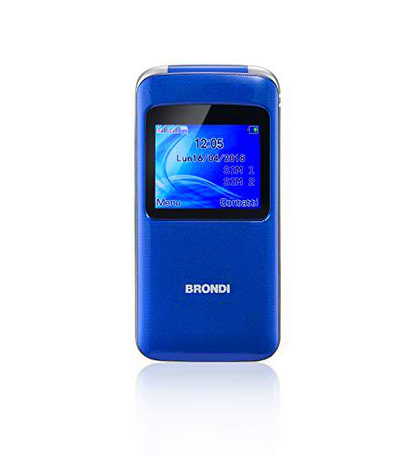 Brondi Window 4,5 cm (1.77&quot;) 78 g Azul Característica del teléfono