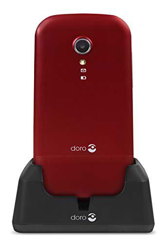 Doro 2404 2.4" 100g Rojo, Blanco Característica del teléfono