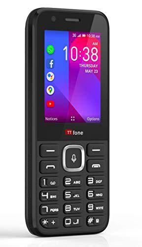 TTfone TT240 Teléfono móvil Simple 3G KaiOS de Whatsapp con Asistente de Voz de Google