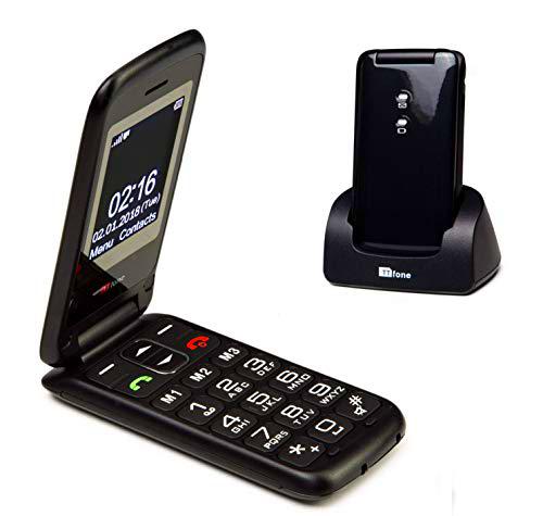 Teléfono móvil TTfone Nova TT650 con Tapa y con Teclado de Gran tamaño