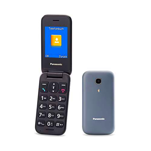 Panasonic KX-TU400EXG - Teléfono Móvil Para Personas Mayores (Botón SOS