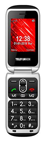 TELEFUNKEN - Teléfono Móvil Libre Telefunken Tm240 Negro