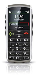 Emporia Classic 2" 99g Plata - Teléfono móvil (Barra