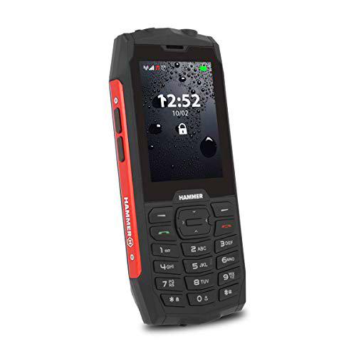 Hammer 4, Robusto, Mega batería de 2000 mAh, 2.8", Resistente al Agua (IP68)