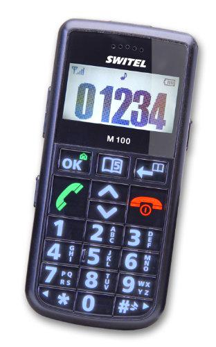 Switel M 100 - Teléfono móvil GSM (doble banda) [Importado de Francia]