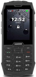 Hammer H 4+ teléfono Resistente para el Trabajo, Pantalla de 2.8""