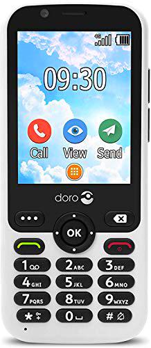 Doro 7010 Teléfono Móvil para Mayores 4G Dual SIM con Whatsapp para Videollamadas