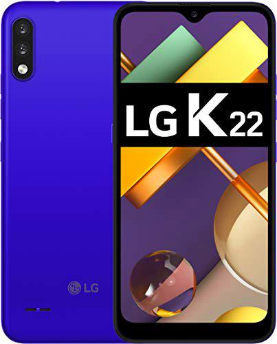 LG K22 - Smartphone 32GB, 2GB RAM, Dual Sim, Blue