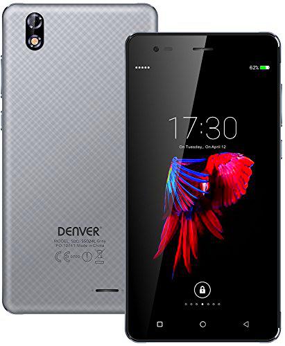 Denver Electronics SDQ-55024L 14 cm (5.5") 2 GB 16 GB SIM Doble 4G Gris 3000 mAh