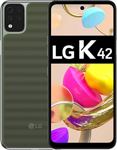 LG K42 - Smartphone 64GB, 3GB RAM, Dual Sim, Green