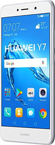 Huawei Y7 SIM Doble 4G 16GB Plata, Color Blanco - Smartphone (14 cm (5.5")