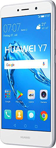 Huawei Y7 SIM Doble 4G 16GB Plata, Color Blanco - Smartphone (14 cm (5.5&quot;)